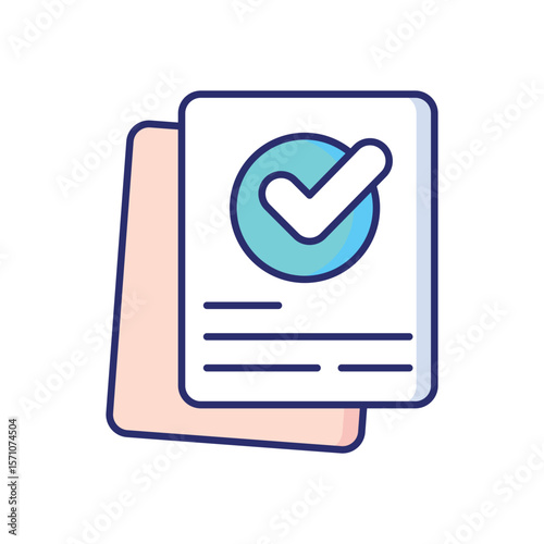 Documents vector icon