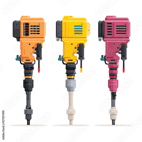 Construction Pneumatic Drill Tool Set