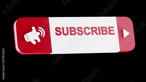 You Tube Subscribe 3D Animations