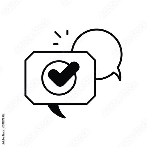 Conversation  vector icon