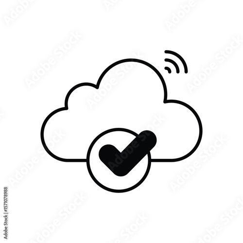 Cloud  vector icon