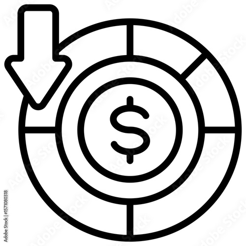 Reduce Cost Icon