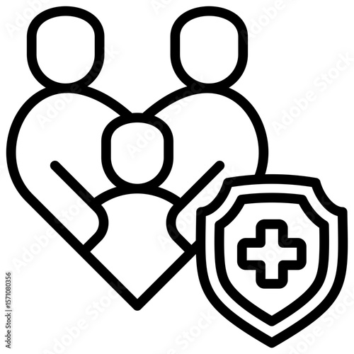 Family Insurance Icon