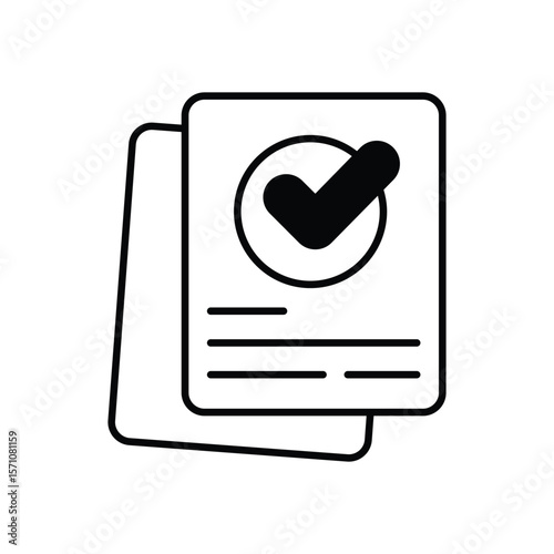 Documents vector icon