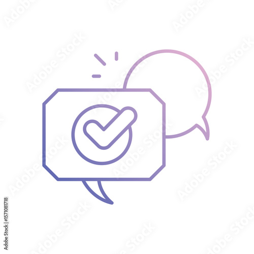 Conversation  vector icon
