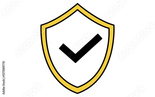Security Shield, Crime Prevention and Home Security Icons