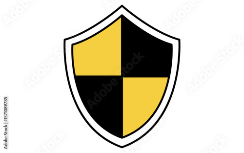 Security Shield, Crime Prevention and Home Security Icons