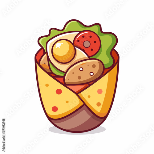 Scrumptious Breakfast Burrito Recipe.  A Culinary Delight
