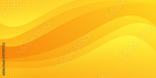 Abstract background yellow color with wavy lines and gradients is a versatile asset suitable for various design projects such as websites, presentations, print materials, social media posts