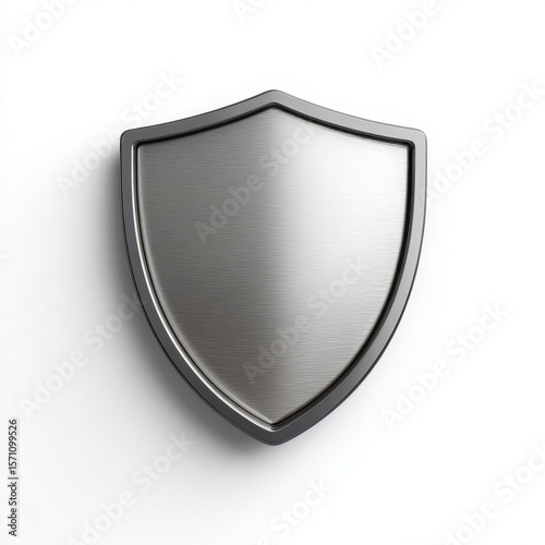 A sophisticated shield showcasing security and protection, highlighting defense and safety, representing safeguard, integrity, and trust