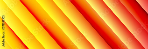 Warm orange yellow red gradient background. Autumn colored blurred wallpaper. Fall smooth gradation backdrop for banner, poster, leaflet, brochure, booklet. Vector abstract fiery template overlay