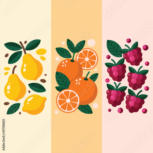 Fruit and Vegetables Icons - Big Series