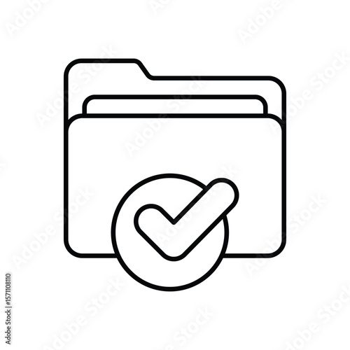 Folder vector icon