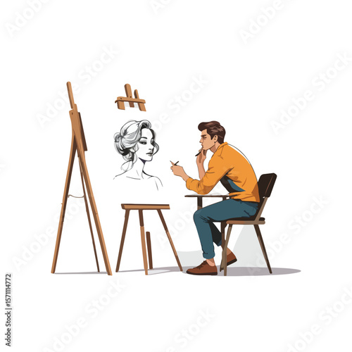 The Focused Artist