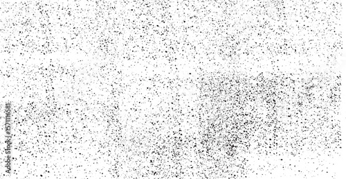Dirty or dust film grain speck grit grunge overlay on white background grain noise particles  black and white urban vector texture. design brush strokes. Overlay texture 