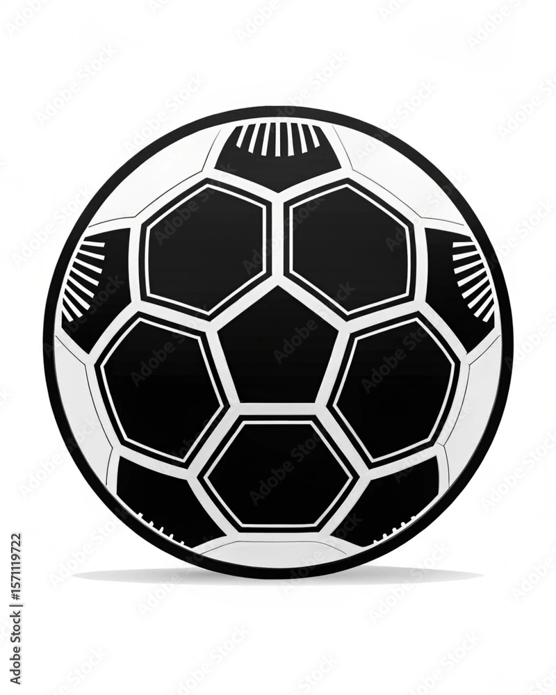 Fototapeta premium soccer ball vector