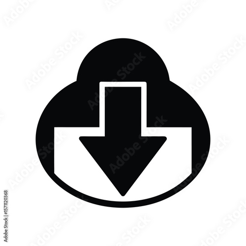 download icon button