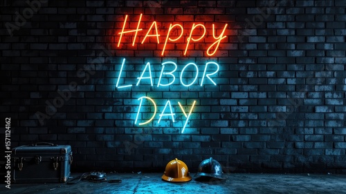 Happy Labor Day 2025, USA Labor Day template, banner, poster,