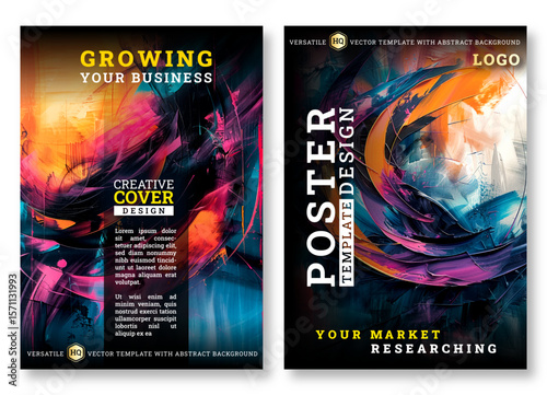 Poster, Brochure template, Modern flyer Covers, abstract vector illustration , background, Magazines, design, book, modern, annual, corporate, creative, business, banner, paper, luxury textile art