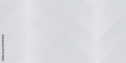 Abstract white and grey arrows futuristic technology background concept high-speed movement. Dynamic motion hi tech digital arrows and stripes.