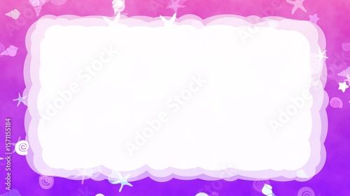 Summer image loop background material