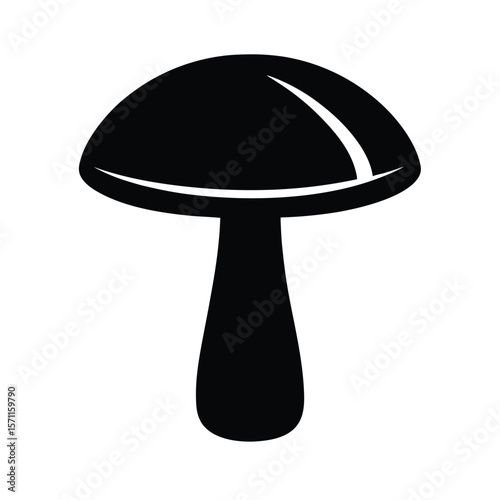 simple-mushroom-silhouette-icon-include-after-on-w.eps