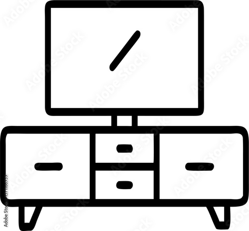 media console