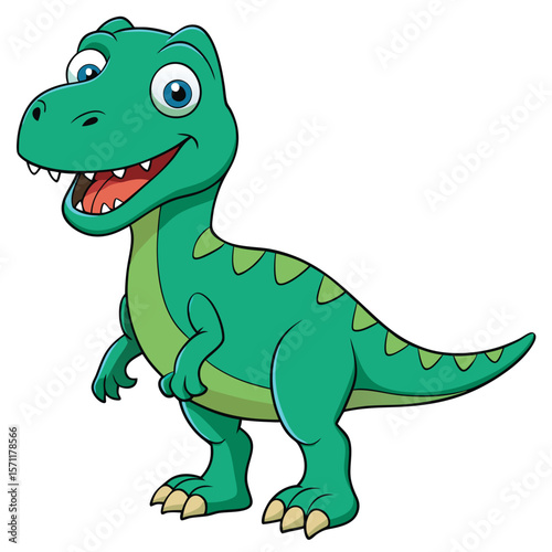 Carnotaurus dinosaur, a Jurassic predator