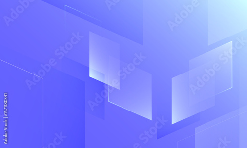 Abstract light blue geometric background. Vector illustration