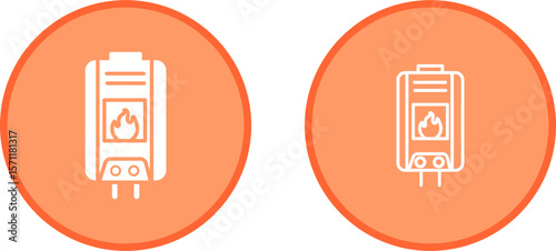 Water Heater Vector Icon