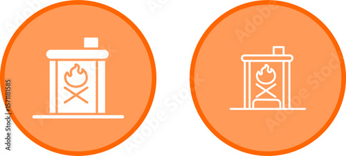 Furnace Vector Icon