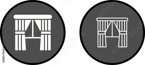 Air Curtain Vector Icon