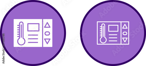 Thermostat Vector Icon