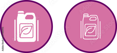 Fuel Gallon Vector Icon