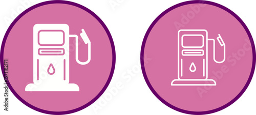 Petrol Pump Vector Icon