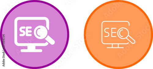 Search Engine Optimization Vector Icon