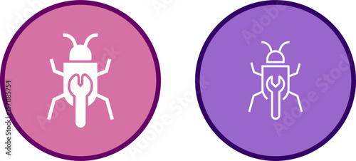 Bug Fixing Vector Icon