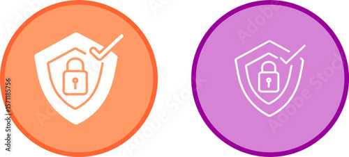Verified Protection Vector Icon