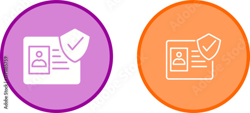 Protected Card Vector Icon