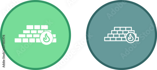 Firewall Vector Icon