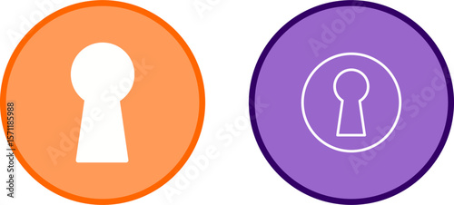 Keyhole Vector Icon