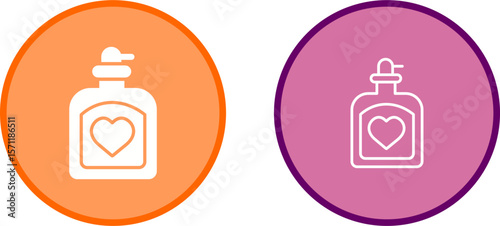 Perfume Bottle Vector Icon