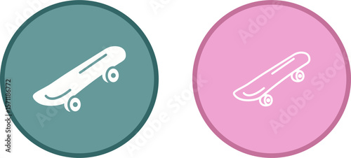 Skateboard Vector Icon