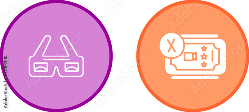 Cancel Ticket Vector Icon