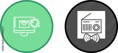 Radio Vector Icon