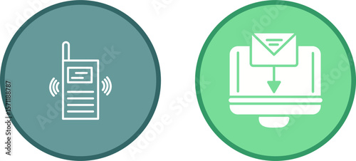 Mail Upload Vector Icon