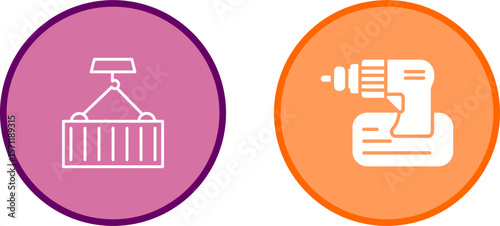 Drill Machine Vector Icon