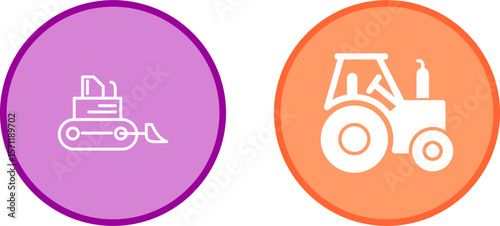 Tractor Vector Icon