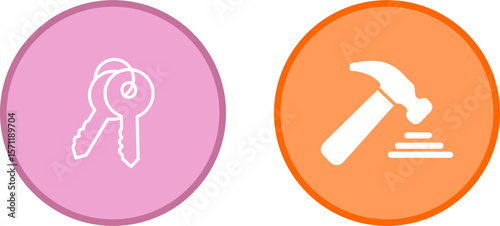 Hammer Tool Vector Icon