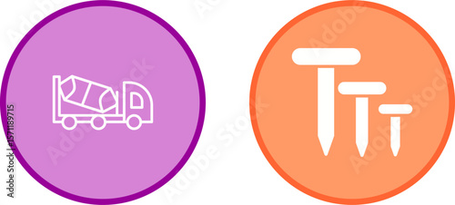 Nail Vector Icon
